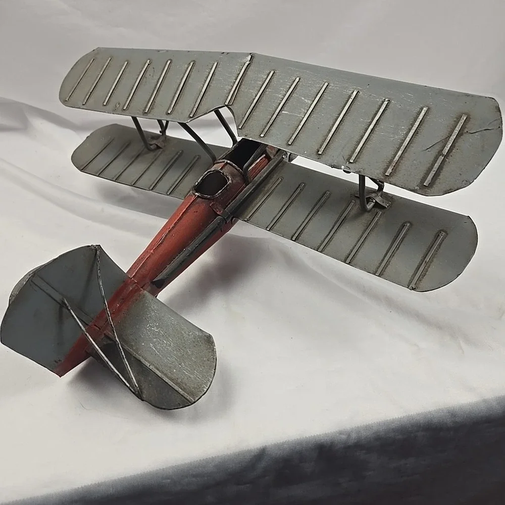 Biplane‎ Gray And Red 12
